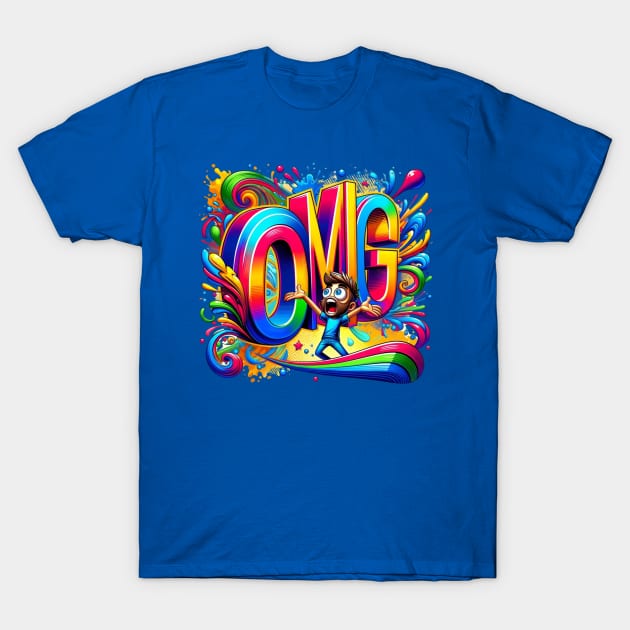 OMG- T-Shirt by Amharic Avenue